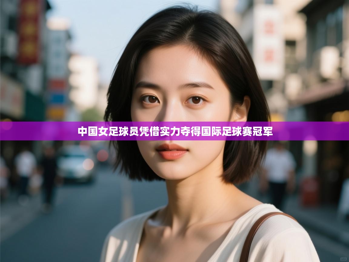 中国女足球员凭借实力夺得国际足球赛冠军