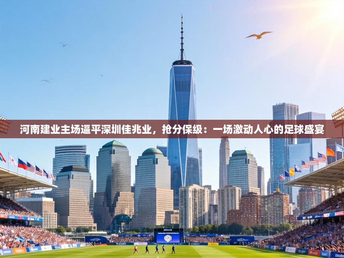 河南建业主场逼平深圳佳兆业,抢分保级:一场激动人心的足球盛宴 第2张